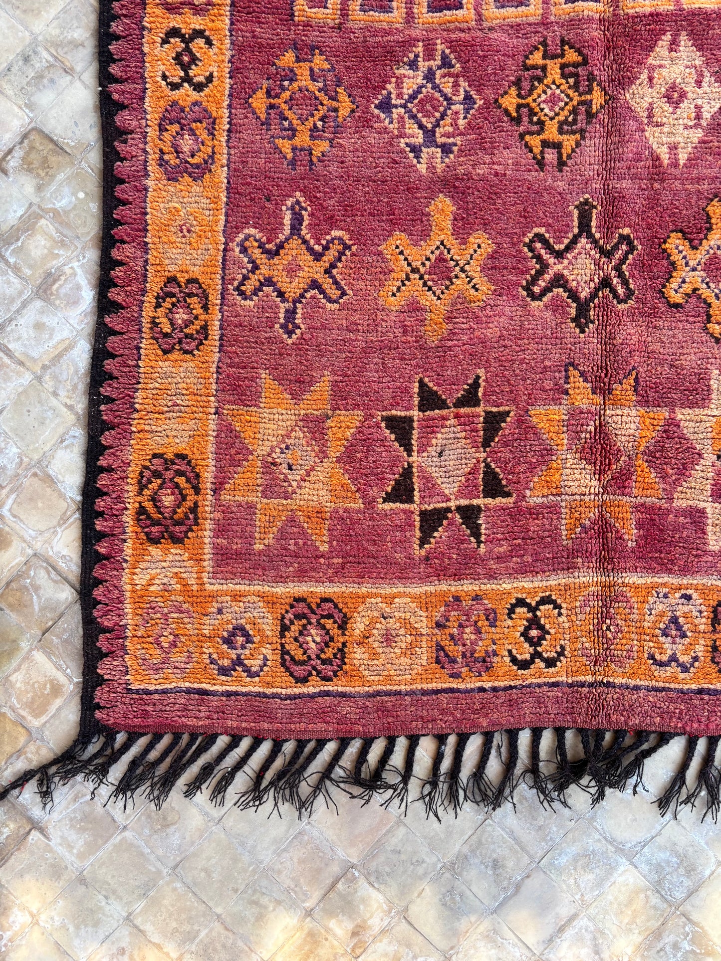 Vintage Moroccan Rug