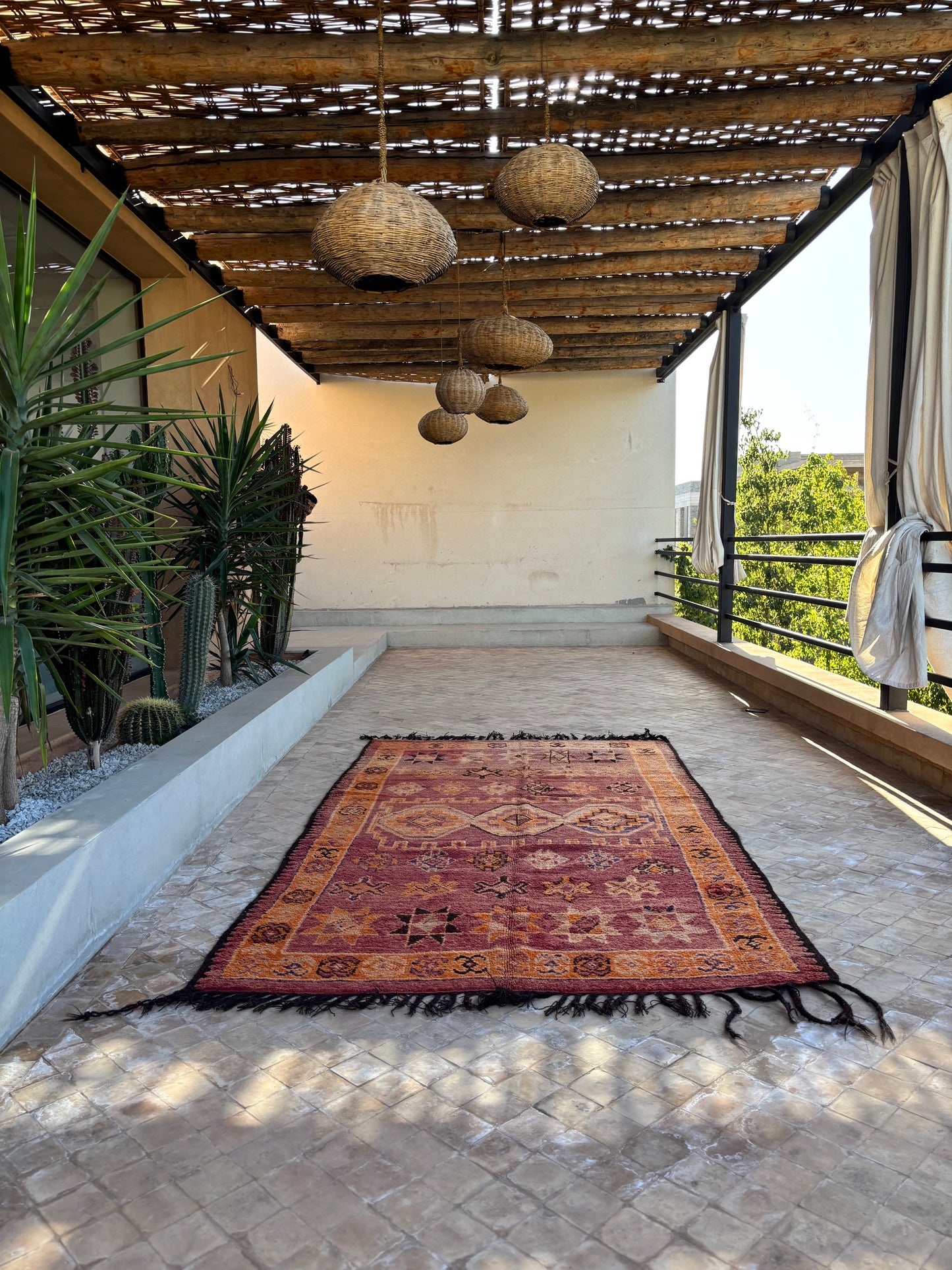 Vintage Moroccan Rug