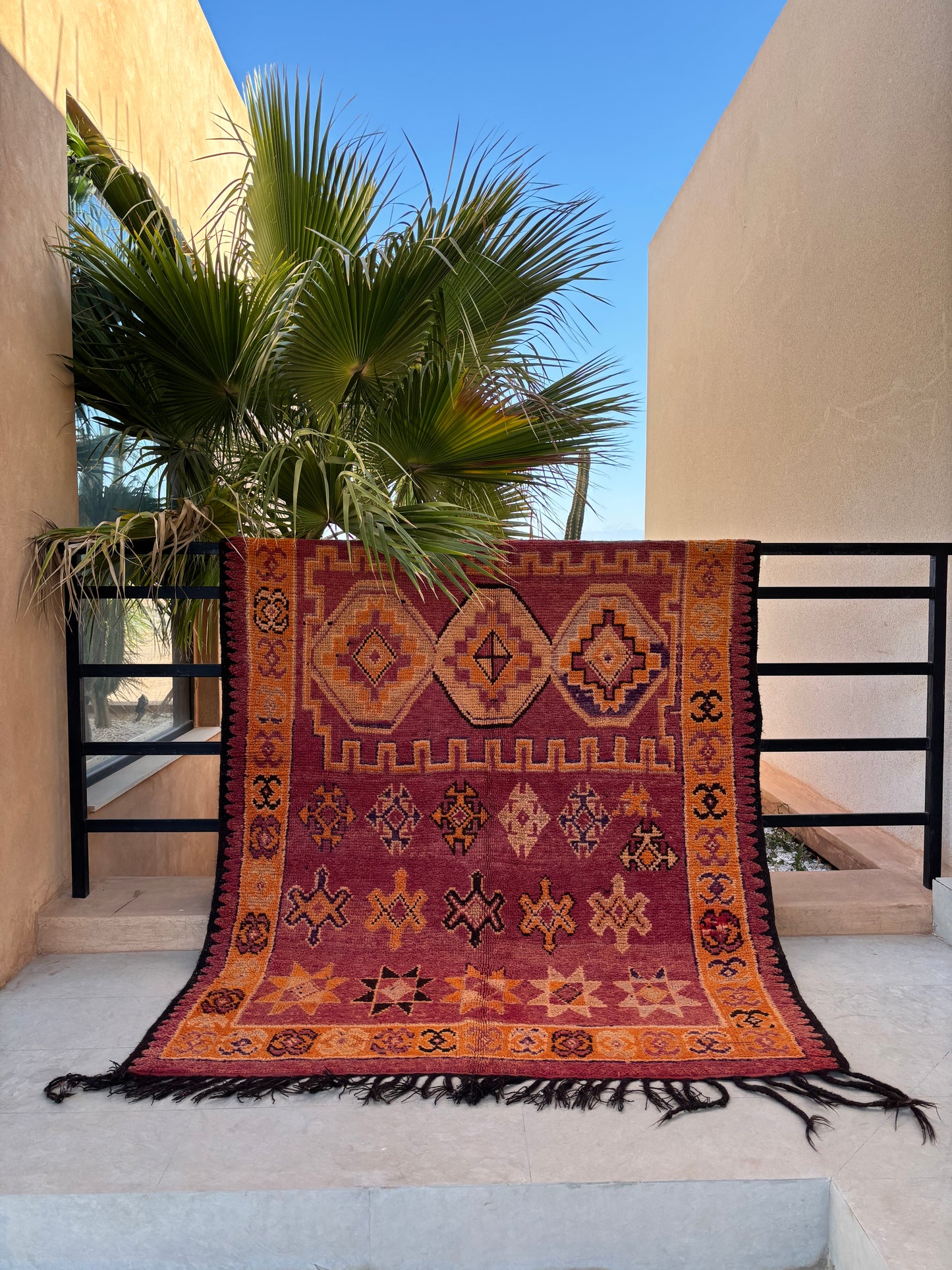 Vintage Moroccan Rug