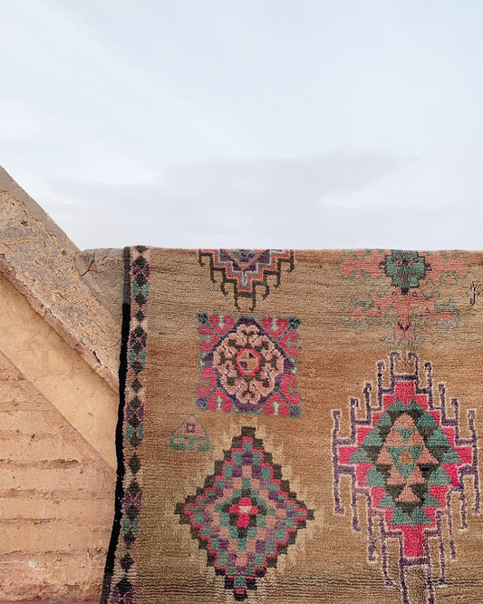 Elle Boujaad Vintage Moroccan Rug